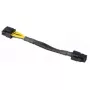 Wewnętrzny kabel zasilający Akasa AK-CBPW10-15BK 0,15 m PCI-E 8-pin ATX 4-pin