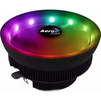 Chłodzenie procesora Aerocool Core Plus 13,6 cm, czarne, białe
