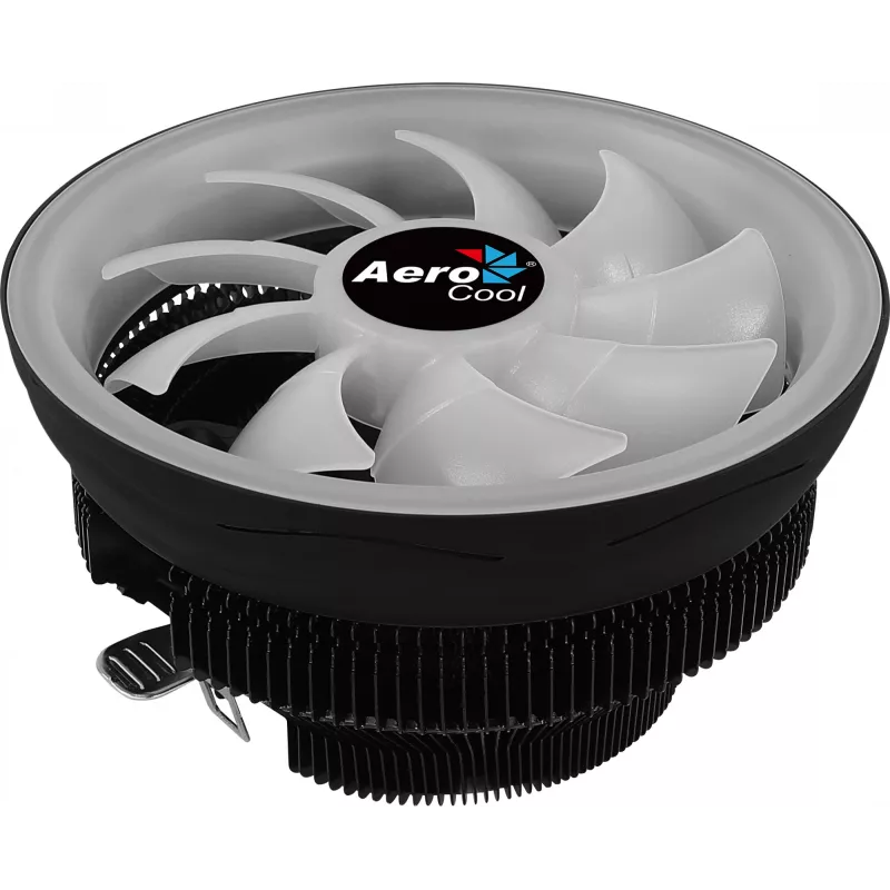 Chłodzenie procesora Aerocool Core Plus 13,6 cm, czarne, białe