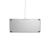 Mechaniczna klawiatura gamingowa GLORIOUS GMMK 3 PRO HE 75% Prebuilt Wired USB QWERTY srebrny