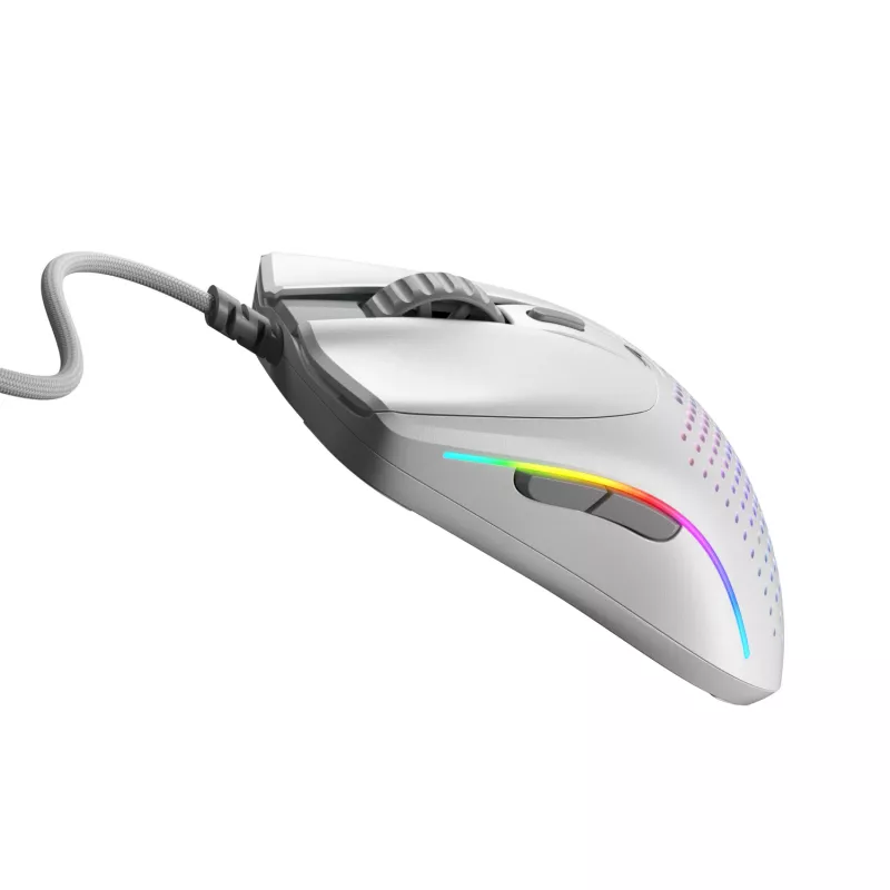 Glorious Gaming Glorious Model O 2 Mini - biały matowy, praworęczny, optyczny, USB typu A, 26000 DPI, biały