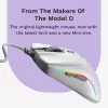 Glorious Gaming Glorious Model O 2 Mini - biały matowy, praworęczny, optyczny, USB typu A, 26000 DPI, biały