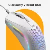 Glorious Gaming Glorious Model O 2 Mini - biały matowy, praworęczny, optyczny, USB typu A, 26000 DPI, biały