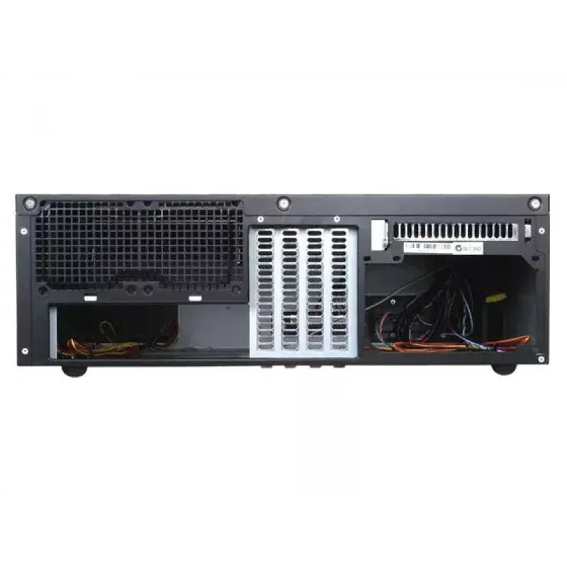 Obudowa PC SILVERSTONE Grandia GD05 HTPC czarna — Mini‑ITX/DTX/Micro‑ATX, 2×3,5 cala + 2×2,5 cala, 1×5,25 cala, 3×120 mm wentylatory boczne, USB 3.0