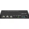 Przełącznik KVM InLine 2x1, 2x1, HDMI 4K2K, koncentrator USB 2.0, z audio