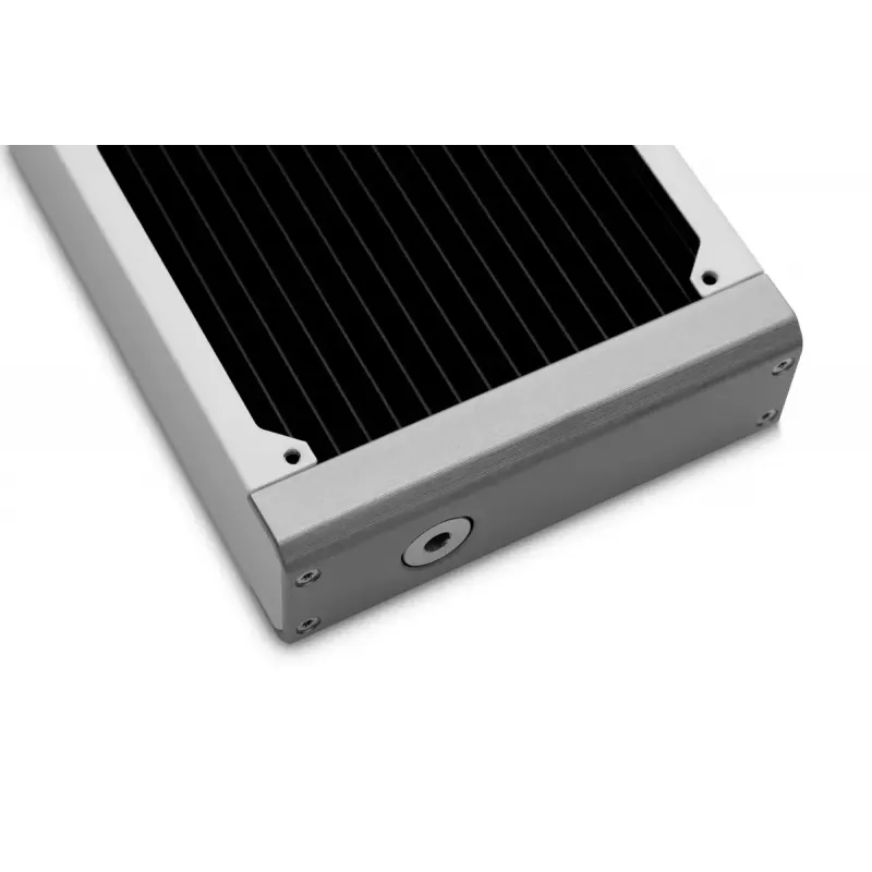 Radiator EKWB — mosiądz/miedź/stal nierdzewna biały 145×325×44 mm