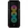 Obudowa PC CORSAIR midi tower ATX - Icue 5000t - RGB hartowane szkło - czarna