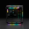 Obudowa PC CORSAIR midi tower ATX - Icue 5000t - RGB hartowane szkło - czarna