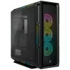 Obudowa PC CORSAIR midi tower ATX - Icue 5000t - RGB hartowane szkło - czarna