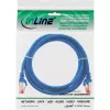 InLine Patch kabel S/FTP PiMF Cat.6 250MHz PVC miedź niebieski 0.5m