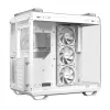 Obudowa PC ASUS TUF GAMING GT502 Horizon TG ARGB biały — Midi Tower, ATX, szkło hartowane, 4 wnęki 3,5 cala, maks. długość GPU 400 mm