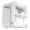 Obudowa PC ASUS TUF GAMING GT502 Horizon TG ARGB biały — Midi Tower, ATX, szkło hartowane, 4 wnęki 3,5 cala, maks. długość GPU 400 mm