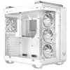 Obudowa PC ASUS TUF GAMING GT502 Horizon TG ARGB biały — Midi Tower, ATX, szkło hartowane, 4 wnęki 3,5 cala, maks. długość GPU 400 mm