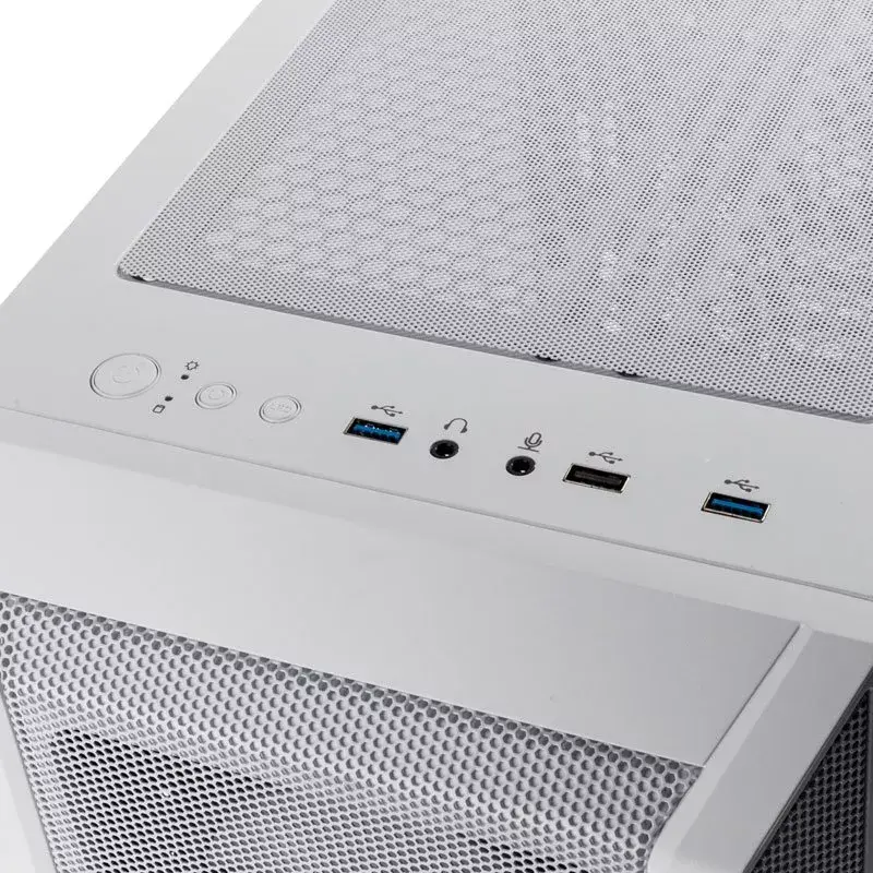 Obudowa PC Kolink Citadel Mesh RGB Micro Tower biała
