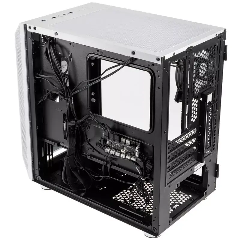 Obudowa PC Kolink Citadel Mesh RGB Micro Tower biała
