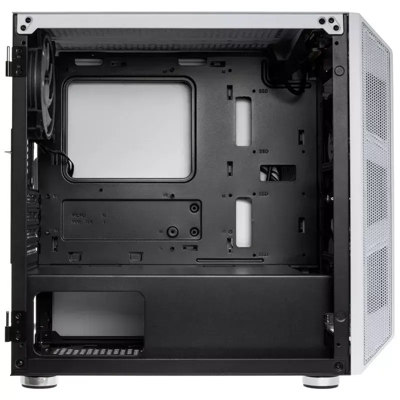 Obudowa PC Kolink Citadel Mesh RGB Micro Tower biała