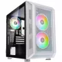 Obudowa PC Kolink Citadel Mesh RGB Micro Tower biała