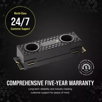 SSD disk Corsair 2 TB M.2 PCI Express 5.0 MP700 PRO Hydro X