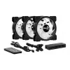 Aerocool Saturn 12F Pro ARGB wentylatory do obudowy, zestaw 3 szt. z kontrolerem, 120 mm