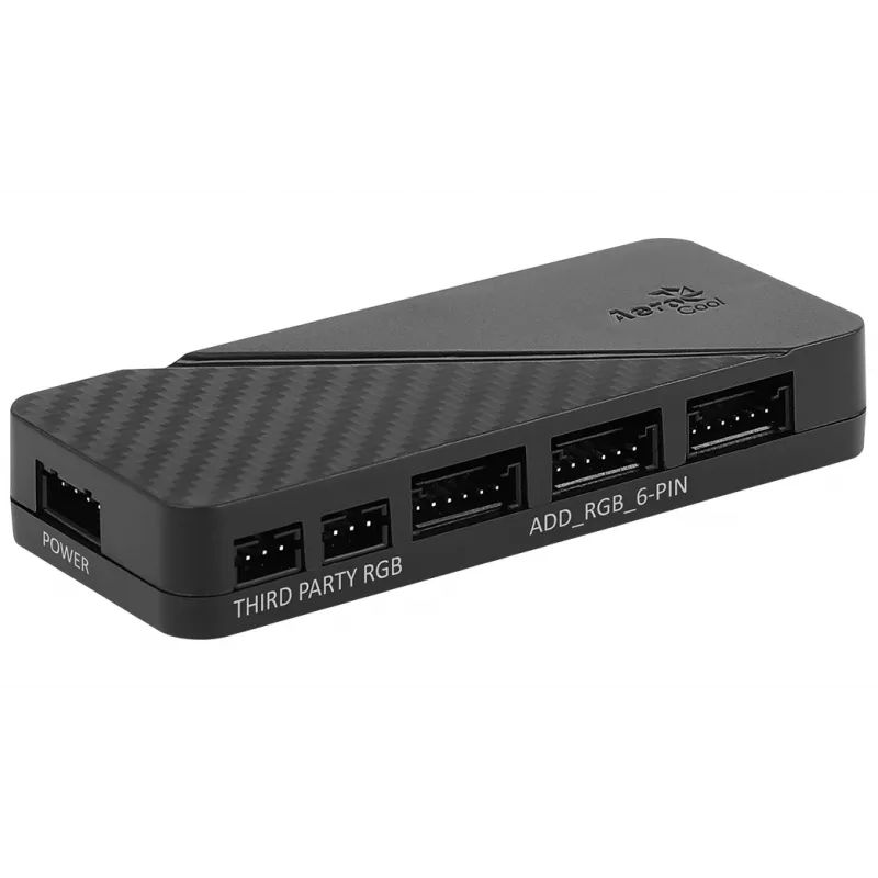 Aerocool Saturn 12F Pro ARGB wentylatory do obudowy, zestaw 3 szt. z kontrolerem, 120 mm