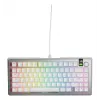 Mechaniczna Klawiatura Gamingowa GLORIOUS GMMK 3 PRO 75% Przewodowa USB QWERTY RGB Srebrna (US)