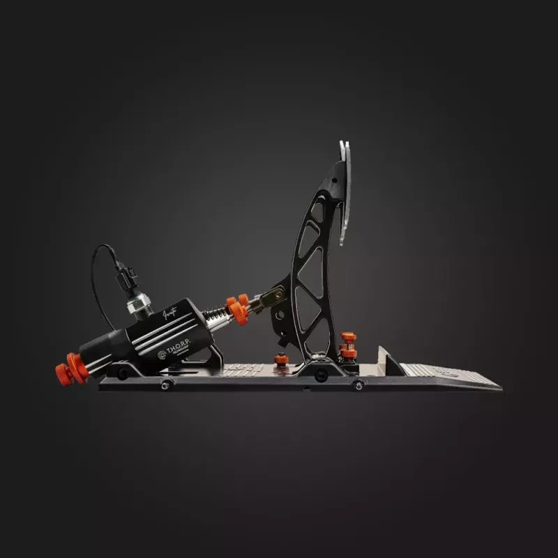 Pedals Asetek 40-010-0000001 Kontroler Gamingowy USB Podświetlenie Czerwone Zielone