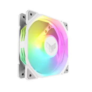 ASUS TUF GAMING TR120 ARGB 1-pack biały Computer case Air cooler 12 cm