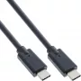 Kabel USB 3.2 Gen.2x2 InLine 35701A 1m USB-C męski/męski czarny