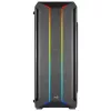 Aerocool SKYLINEV2BK PC ATX Case Dual Front Panel LED ARGB Fan ARGB 12cm Czarny