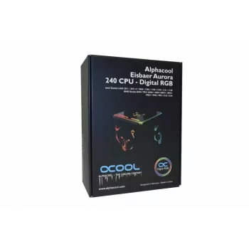 Chłodzenie cieczą Alphacool Eisbaer Aurora 240 CPU Processor Czarny