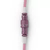 Kabel USB spiralny GLORIOUS GMMK Pixel Pink 1,5 m – odłączany kabel spiralny do klawiatur