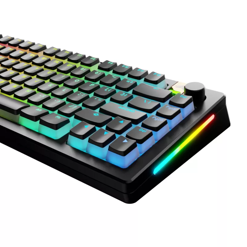 GLORIOUS GPBT Aura V3 Czarny US RGB zestaw nasadek na klawisze