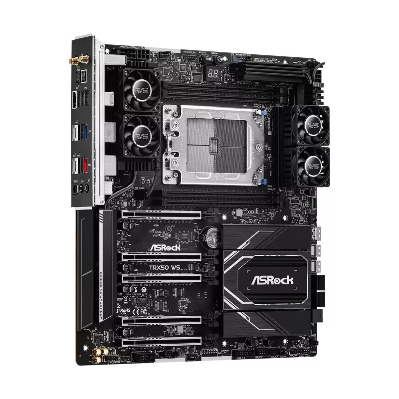 Płyta główna ASRock TRX50 WS AMD TRX50 Ryzen 4 x DDR5 7.1ch HD Audio EATX