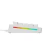 Mechaniczna klawiatura gamingowa GLORIOUS GMMK 3 65% Biała — Przewodowa USB, RGB, QWERTY (US)