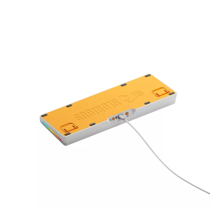 Mechaniczna klawiatura gamingowa GLORIOUS GMMK 3 65% Biała — Przewodowa USB, RGB, QWERTY (US)
