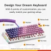 Mechaniczna klawiatura gamingowa GLORIOUS GMMK 3 65% Biała — Przewodowa USB, RGB, QWERTY (US)