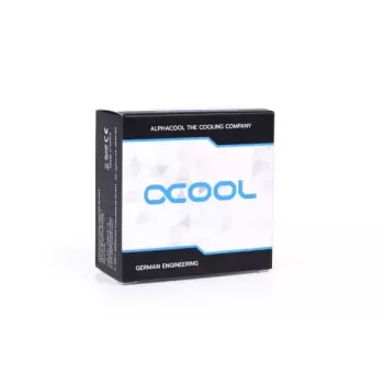 Złączka Alphacool 17594 mosiężna czarna szerokość 19,7 mm