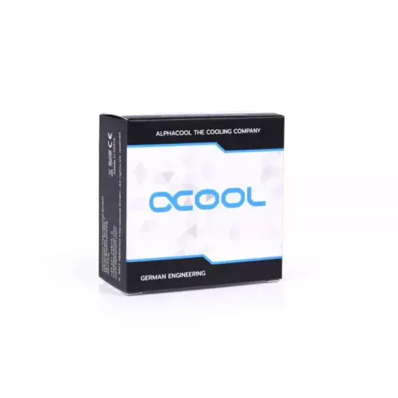 Złączka Alphacool 17594 mosiężna czarna szerokość 19,7 mm