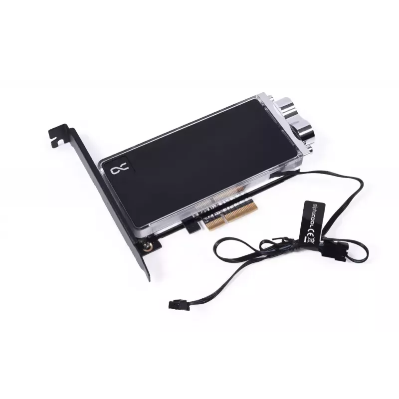 Alphacool Core M.2 NVMe PCIe 5.0 Liquid Cooler z backplate