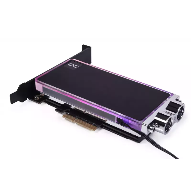 Alphacool Core M.2 NVMe PCIe 5.0 Liquid Cooler z backplate