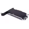 Alphacool Core M.2 NVMe PCIe 5.0 Liquid Cooler z backplate