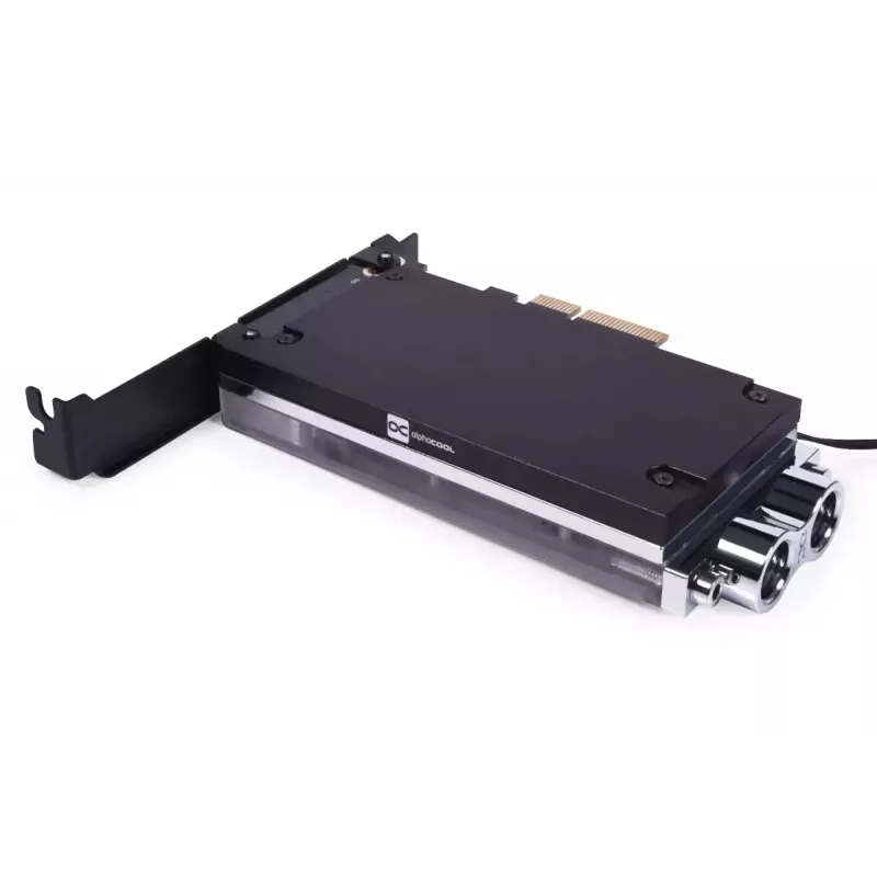 Alphacool Core M.2 NVMe PCIe 5.0 Liquid Cooler z backplate