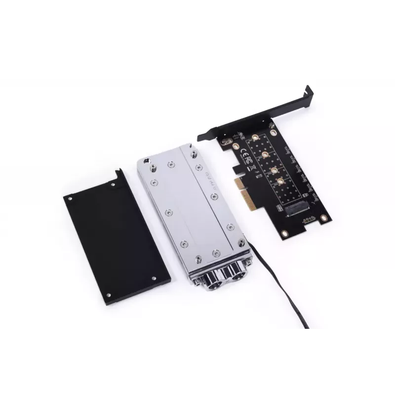 Alphacool Core M.2 NVMe PCIe 5.0 Liquid Cooler z backplate
