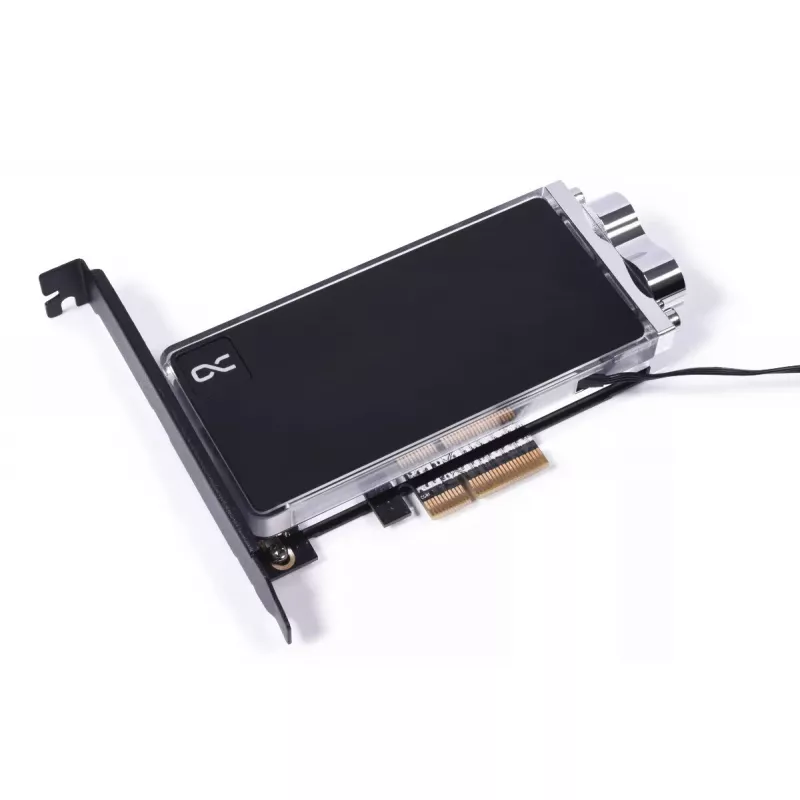 Alphacool Core M.2 NVMe PCIe 5.0 Liquid Cooler z backplate