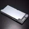 Blok wodny + backplate Phanteks Glacier G40 Acrylic miedź szary Transparent