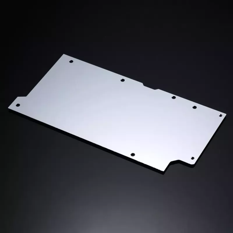 Blok wodny + backplate Phanteks Glacier G40 Acrylic miedź szary Transparent