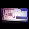 Blok wodny + backplate Phanteks Glacier G40 Acrylic miedź szary Transparent