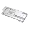Blok wodny + backplate Phanteks Glacier G40 Acrylic miedź szary Transparent