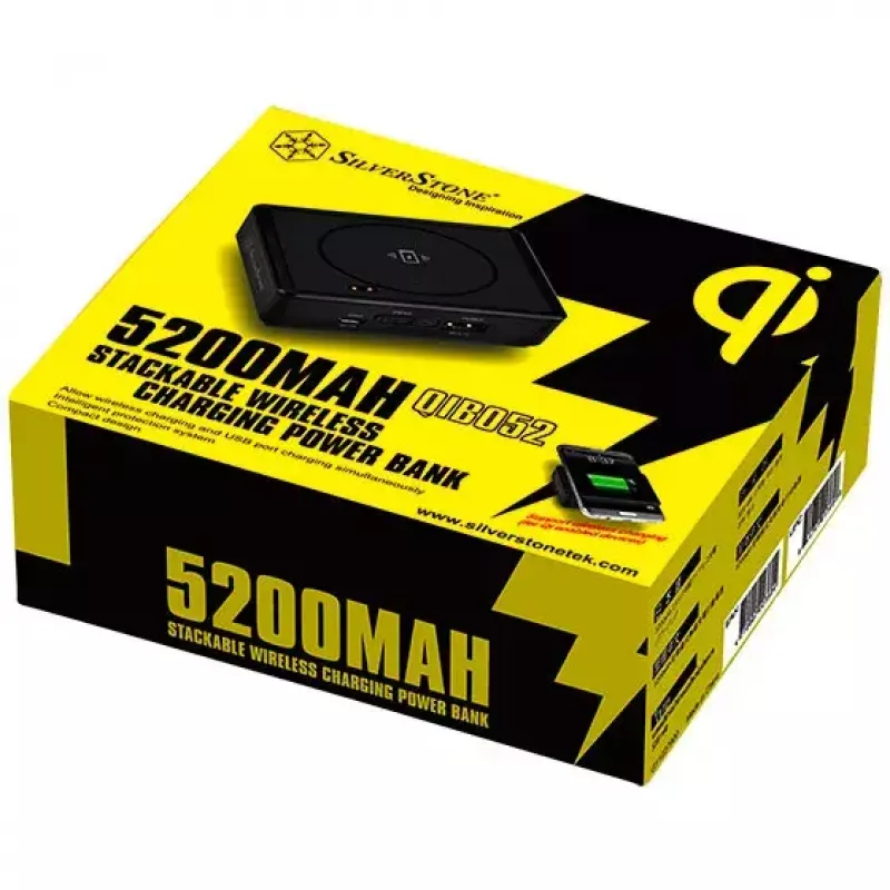 Przenośna bateria Silverstone QIB052 5200 mAh