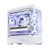 Obudowa komputerowa Jonsbo D400 Midi Tower ATX Szkło Hartowane - Biała